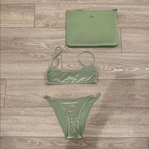 Green Kiara Triangl Bikini